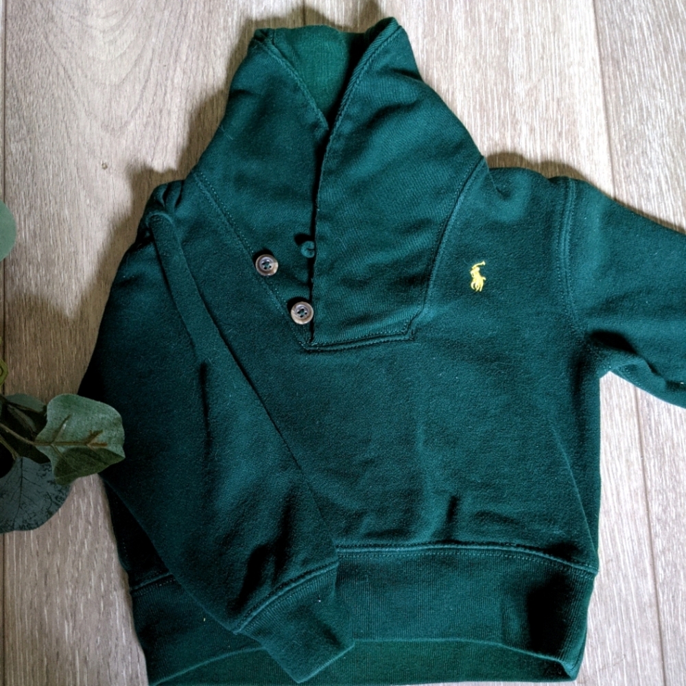 Polo Ralph Lauren Forest green hoodie